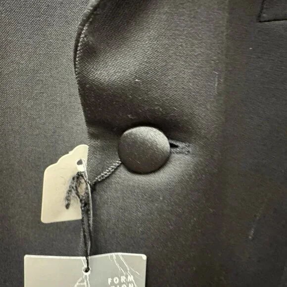 Jones NY, Men's Blazer, Tuxedo, Dark Blue, Size 42 R, Wool, Long Sleeve, Pockets Sport Coats & Blazers